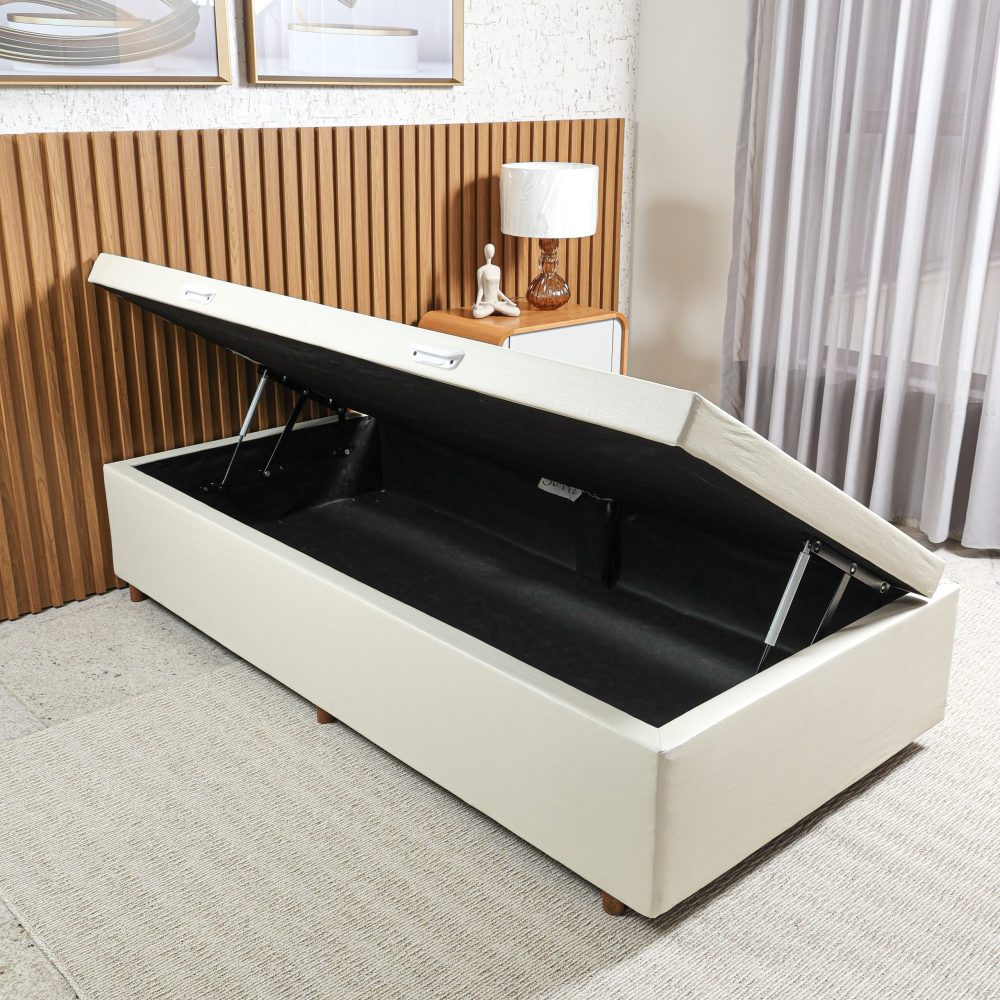 BASE BOX BAU CONFORT 0,88 CORINO BEGE