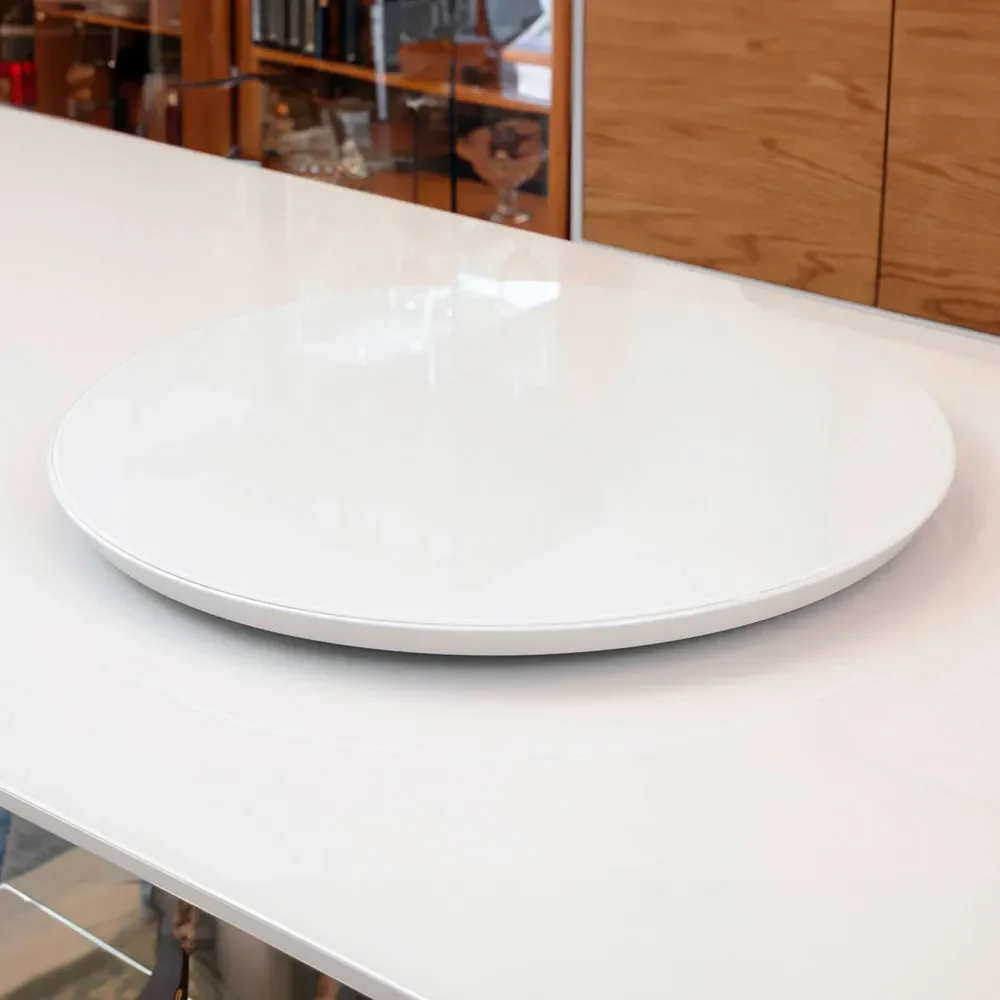 Prato Giratório Off White Para Mesa de Jantar 0,64
