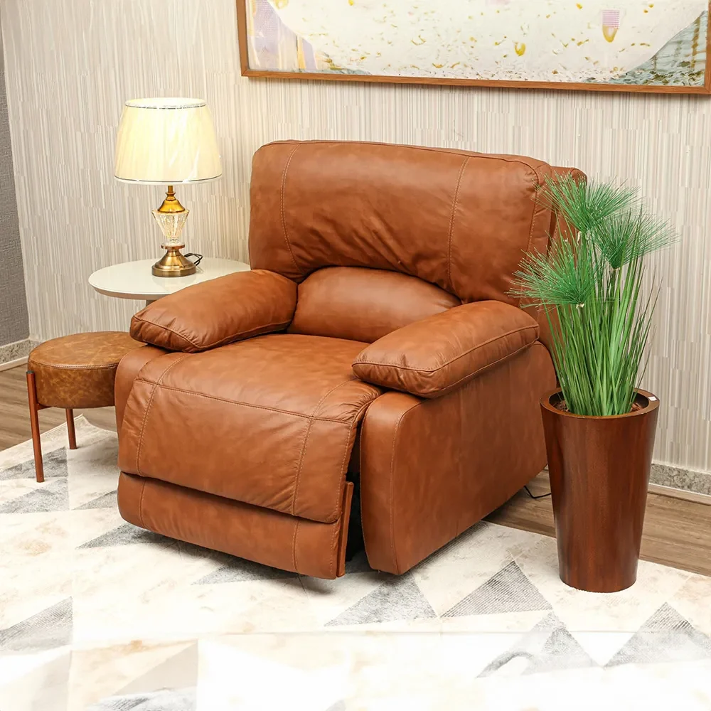 Poltrona Elétrica Small Touch 100% Couro Legítimo