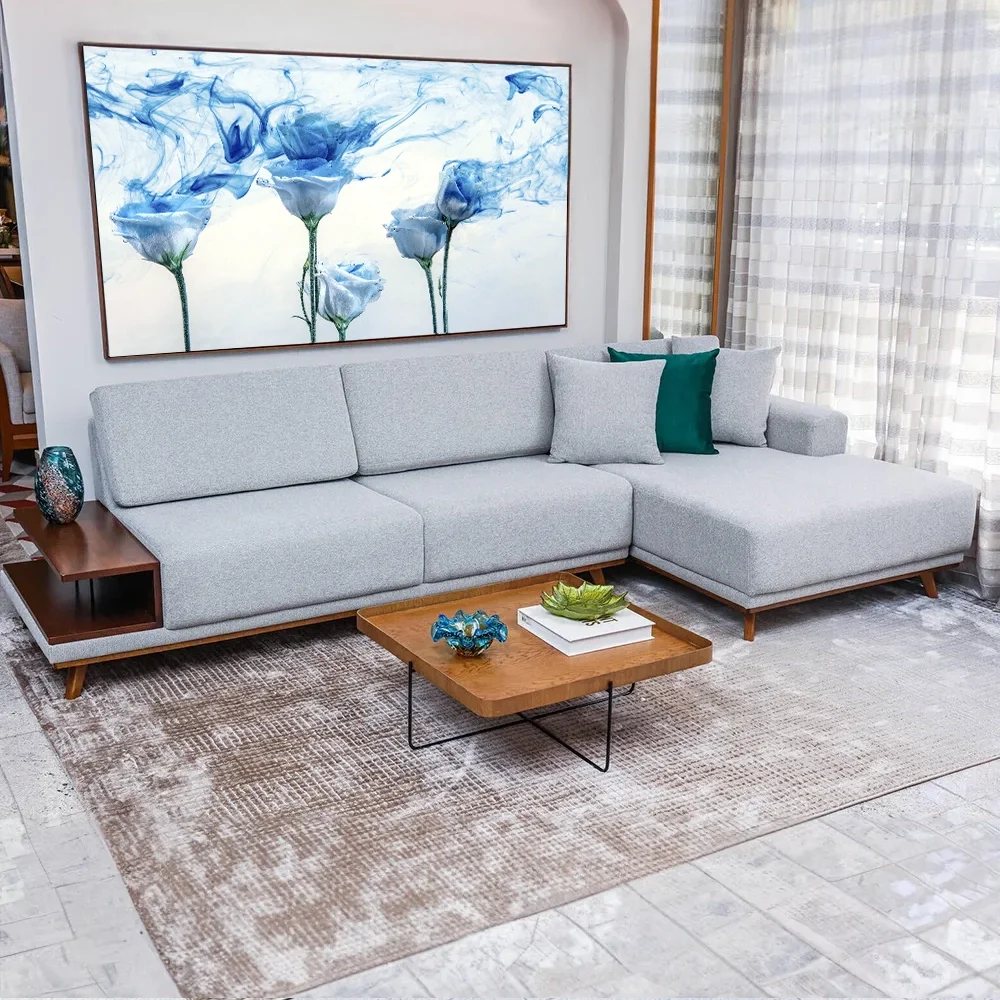 Sofá Acqua 01 Com Chaise 3,27Mts