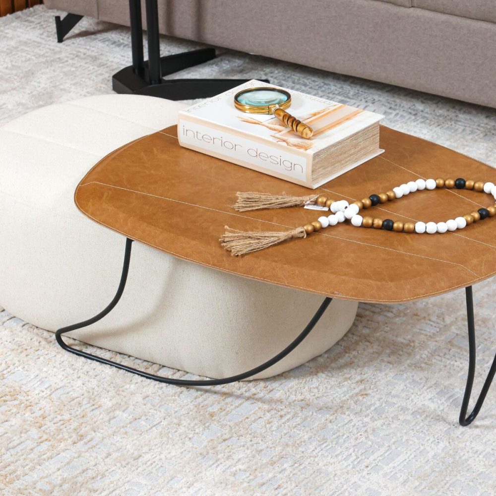 Mesa e Puff Tartaruga