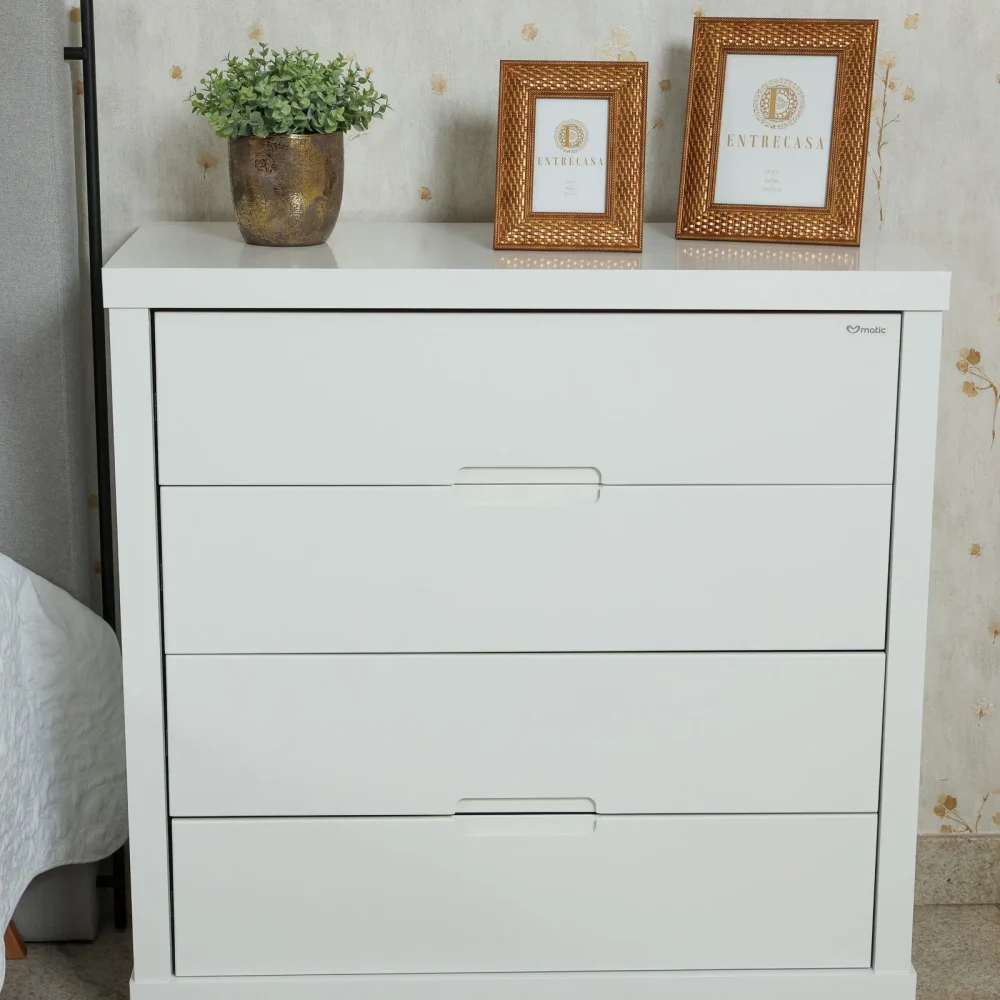 CÔMODA TUTTO NEW LAQUEADO BRANCO