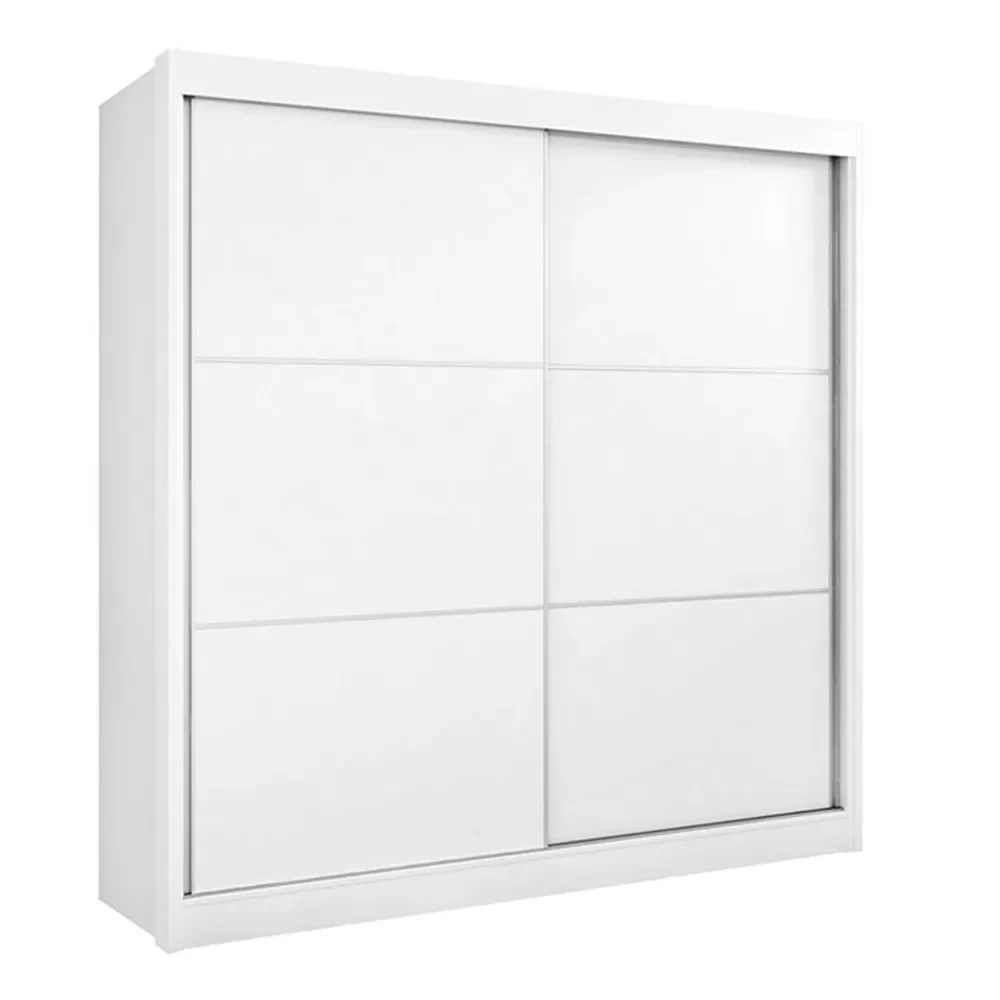 Guarda Roupa 2 Portas de Correr 2,20m Cancún Branco