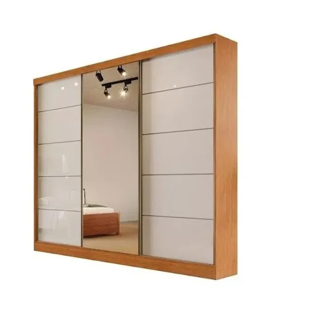 Guarda Roupa Tokio C/Esp Nature/ Off White 2.21m